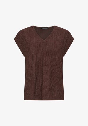 M&Co, PETITE TOPS - Blusa - chocolate