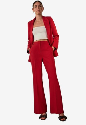 REGULAR FIT  - Nohavice - red