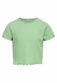 ONLY Konnella T-Shirt Garçon Col Rond Manches Courtes – Coton Stretch Confort, Idéal Quotidien Enfant