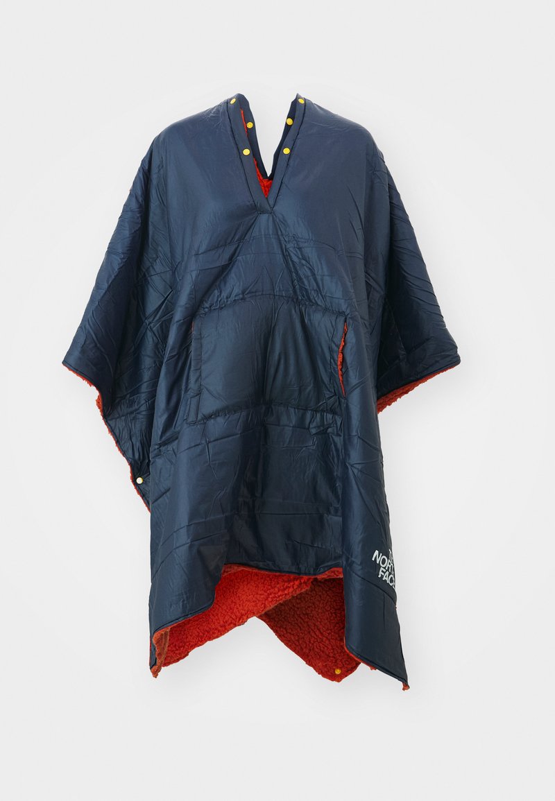 The North Face WAWONA FUZZY BLANKET UNISEX - Andre accessories - summit navy/rusted bronze