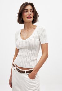 Camiseta estampada - offwhite