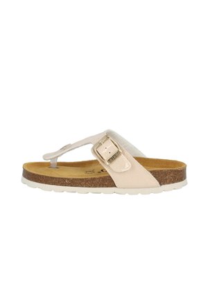 KOS G SPARKLE - T-bar sandals - beige