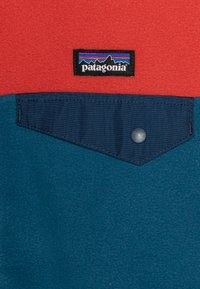 Patagonia SNAP UNISEX - Fliisjakk - wavy blue/sumac red