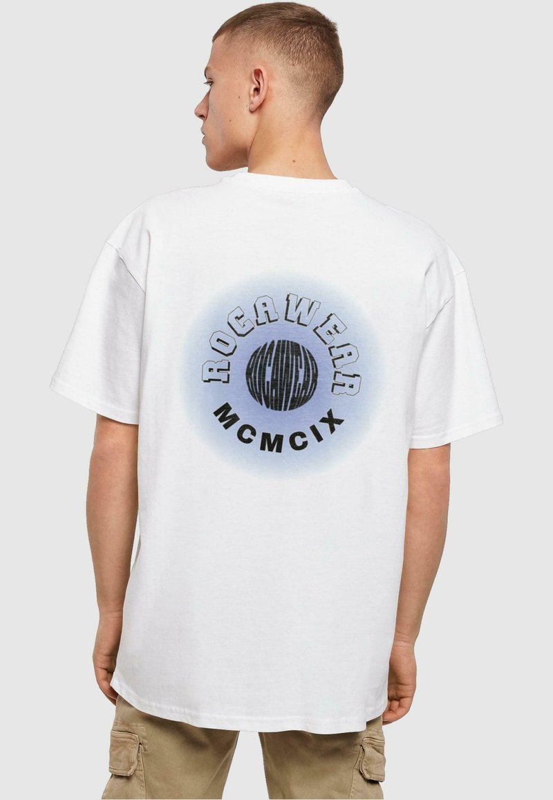 Rocawear TOM - Triko s potiskem - white