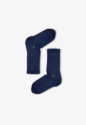 SOCKEN NAVY AUS BIOBAUMWOLLE - Socks - navy