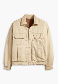 Levi's® SILVERTAB REV TRUCKER UNISEX - Denim jacket - beach sand ...