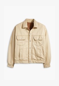 Levi's® SILVERTAB REV TRUCKER UNISEX - Denim jacket - beach sand ...