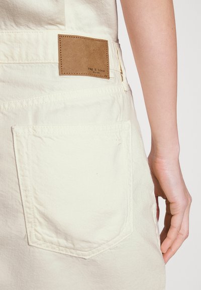 rag & bone FEATHERWEIGHT LILAH MINI DRESS - Τζιν φόρεμα - ecru