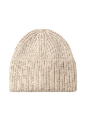 MIT PAILLETTEN - Huer - beige