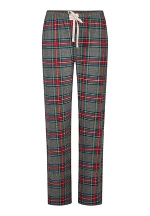 Nachtwäsche Hose - check grau