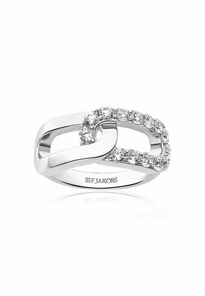 CAPIZZI DUE - Ringe - silver coloured