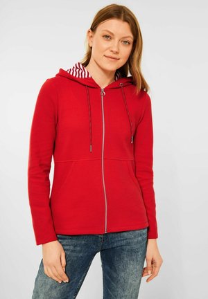 OTTOMAN - Zip-up sweatshirt - rot
