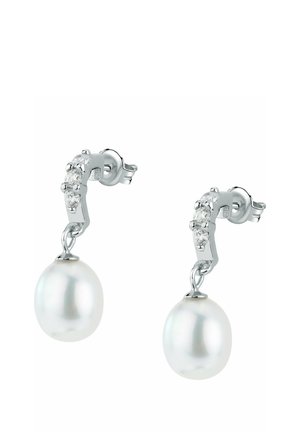 Earrings - silver coloured