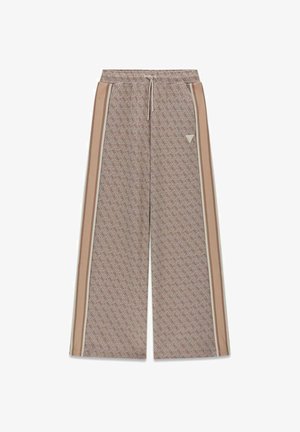 Guess, 4G ALLOVER JACQUARD LONG PANTS - Pantalon classique - fnnh g rhombus buffy