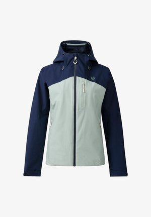 Dare 2B, REGATTA TORREK III HOODED STRETCH WATERPROOF WALKING JACKET WATERPROOF - Regenjas - navy glacier green