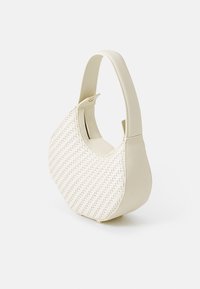 Patrizia Pepe BANGLE BAG HANDCRAFT HANDBAG - Kézitáska - off white