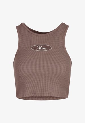Karl Kani, KANI WAFFLE RACER TOP - Débardeur - brown