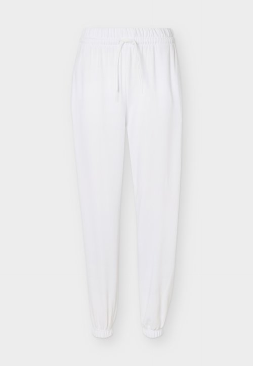 adidas ESSENTIALS SMALL LOGO CUFFED PANTS - Tracksuit bottoms - white — foto 5