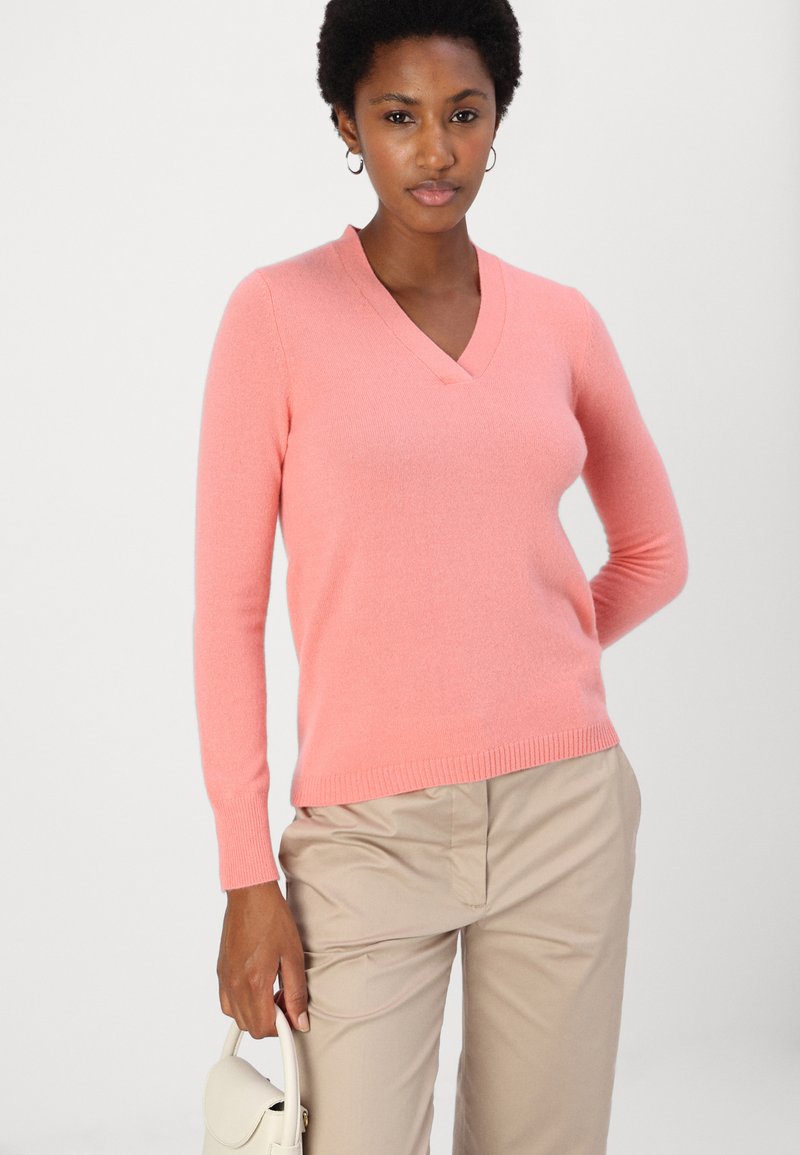 Crew Jumper Cashmere Jumper Jigsaw Knitwear Sale Pure Cashmere V