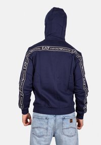 EA7 Emporio Armani con Logo Series - Felpa con zip - blue