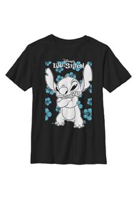 Disney LILO & STITCH LILO PARTY - Triko s potiskem - black