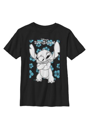 Disney LILO & STITCH LILO PARTY - T-shirt med print - black