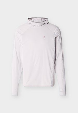 Peak Performance, REPEL UPF HOODED TEE - Langarmshirt - misty lavender