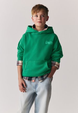 Superdry & Co, LOGO - Hættetrøje - bright green