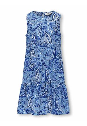 NORMAL GESCHNITTEN RUNDHALS MIDI - Robe de jour - cloud dancer