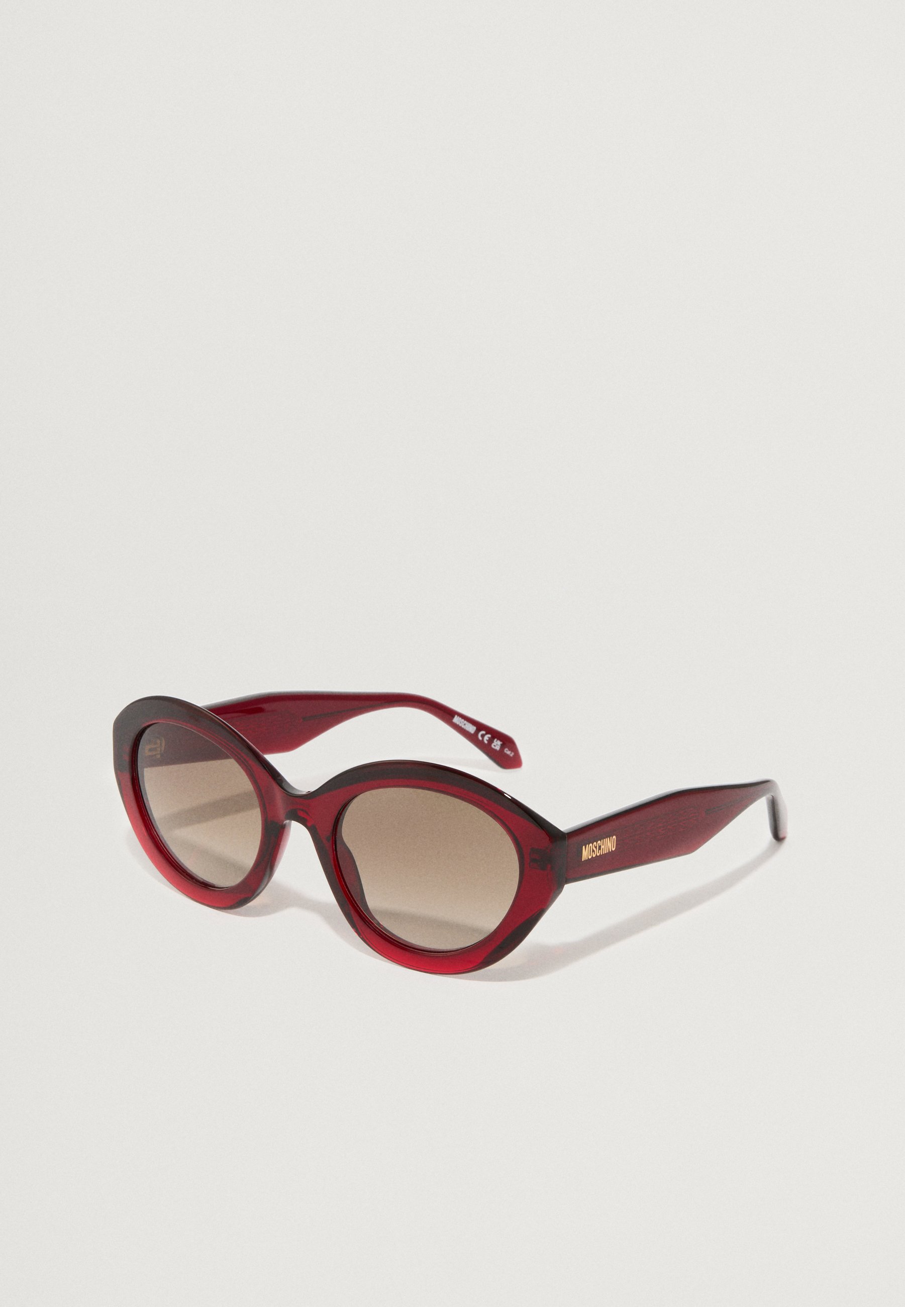 Moschino Red Cat-Eye Sunglasses with Brown Lenses Moschino Brown Women main image 2