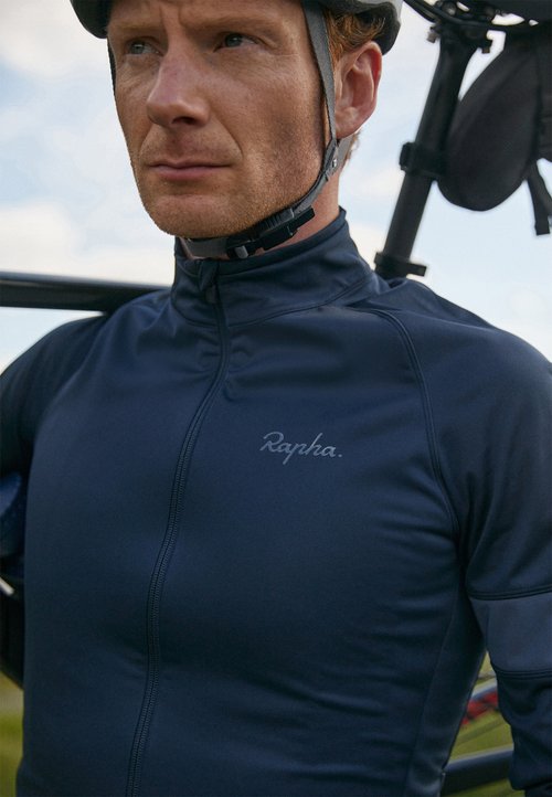Rapha CORE - Cuissard à bretelles - dark navy/white/bleu marine