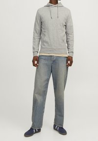 Jack & Jones Mikina s kapucí - light grey