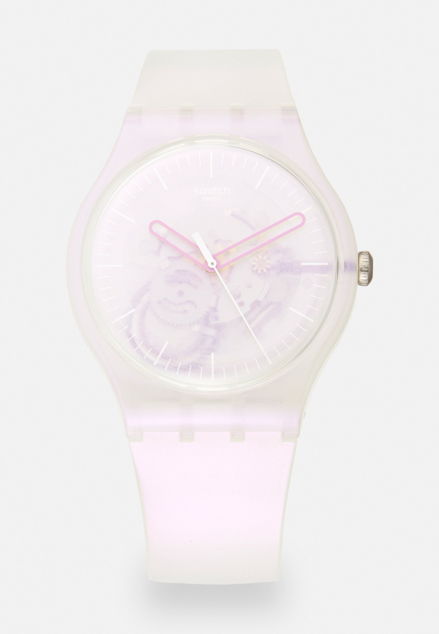 Swatch Horloge - pink/donkerroze - Zalando.nl