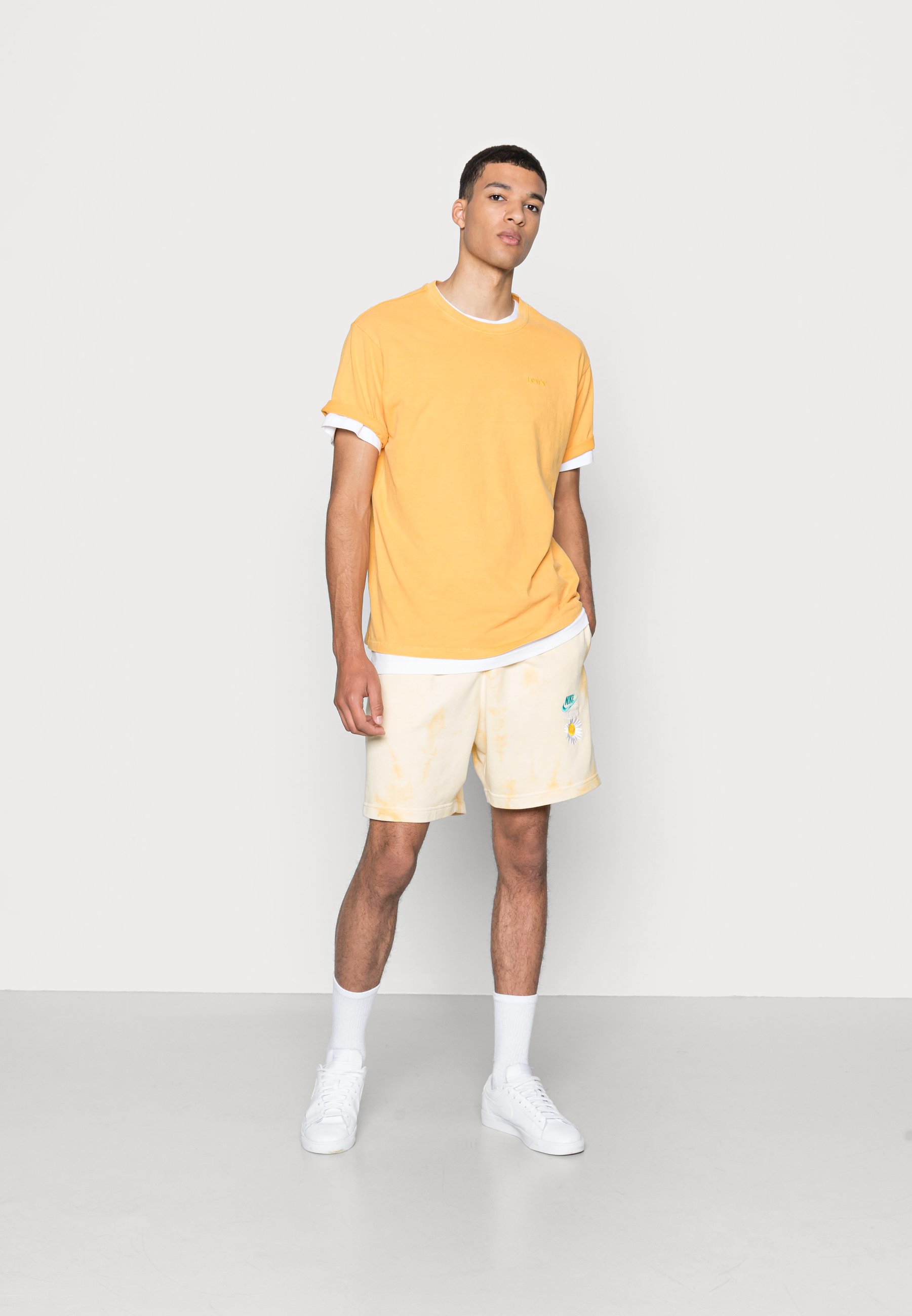 yellow gold shorts