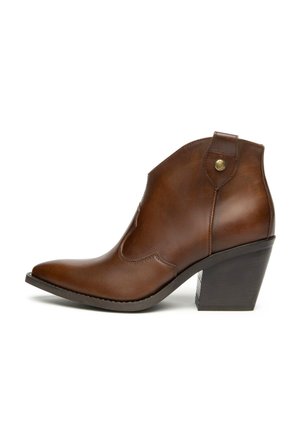DELAVATO TR ALICE - Boots à talons - beige