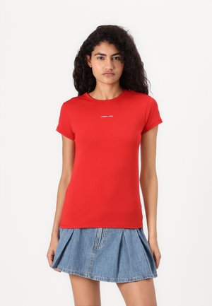 Replay LOGO - T-shirt basic - red