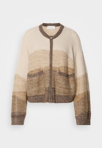 ZIP CARDIGAN - Ζακέτα - oat/toasted coconut