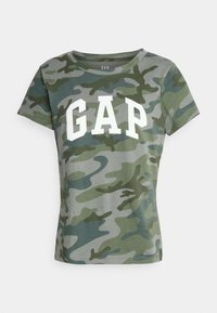 GAP Petite Triko s potiskem - green