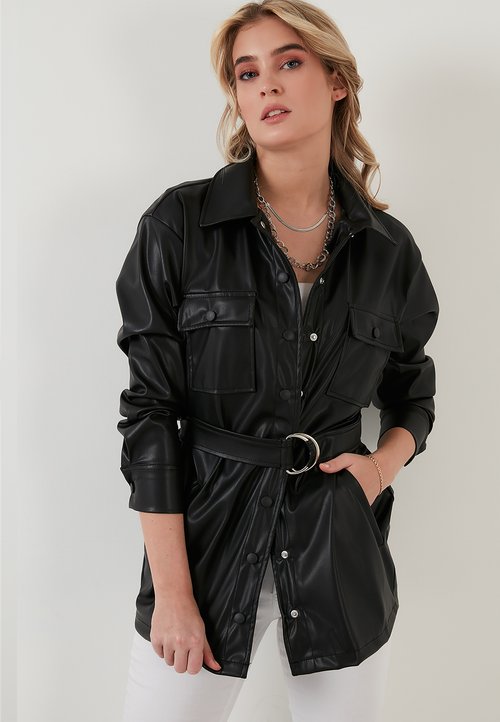 Vestes en cuir femme en ligne | Tous les mod?�les | ZALANDO