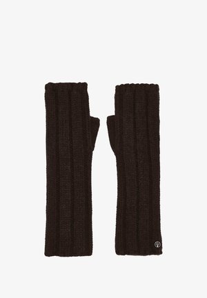 Loevenich, Fingerless gloves - chocolate