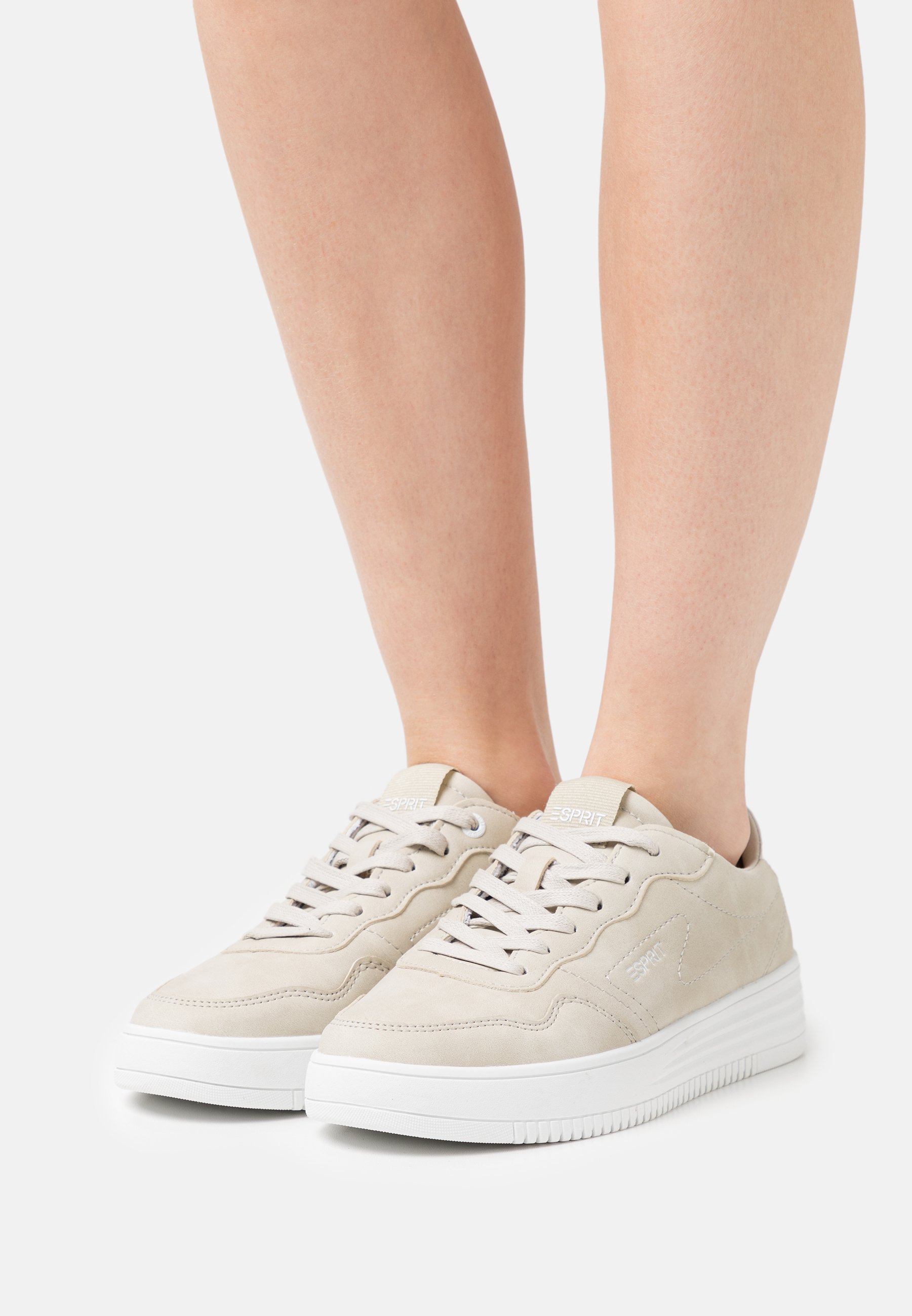 Esprit CAMBRIDGE LU - Sneakers laag - beige/Beige - Zalando.nl