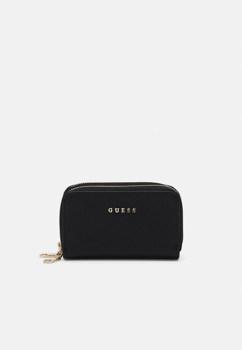 Portefeuille Homme GUESS Madrid – Noir Charbon, Pliant, Style Élégant
