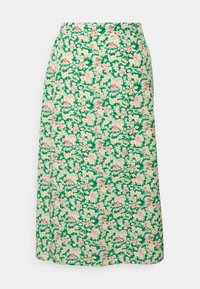 VIEASY MIDI SKIRT - Saia evasé - kelly green