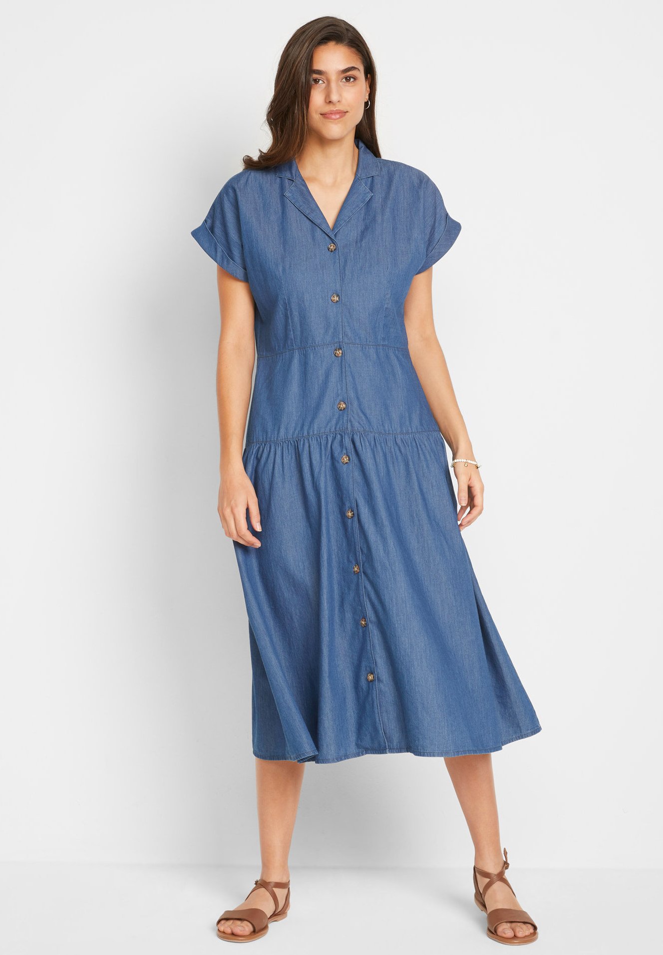 JDY Vestito di jeans - medium blue denim/blu denim - Zalando.it