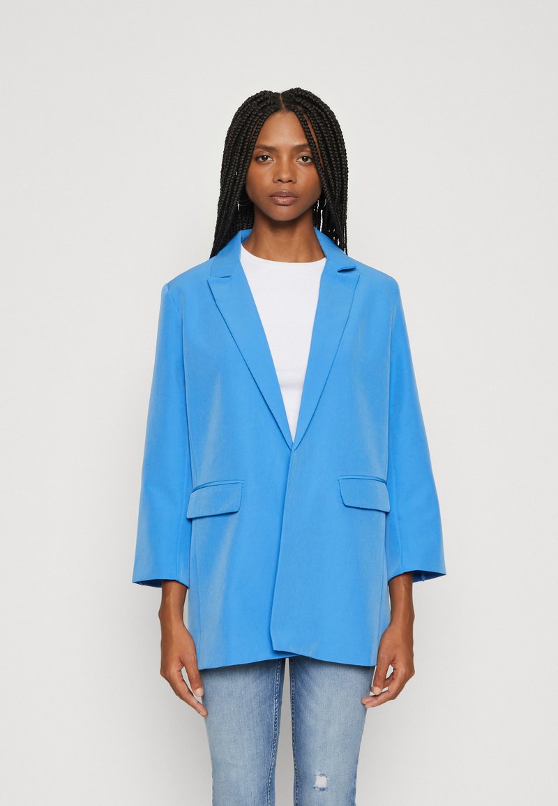 ONLY Blazer Femme ONLKAYLE-ORLEEN - Manches 3/4 - 92% Polyester 8% Élasthanne - Style Décontracté