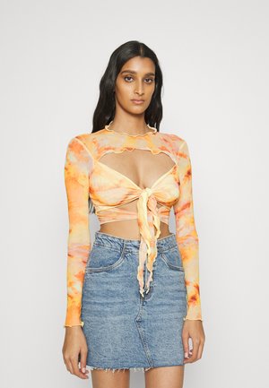 UP - Topper langermet - orange
