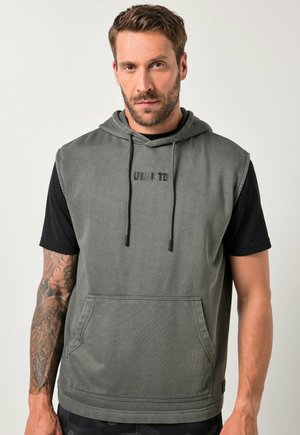 Felpa con cappuccio - dark grey
