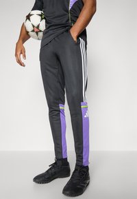 adidas Performance SQUADRA25 TRAINING PANT - Trainingsbroek - black/purple rush