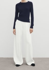 Massimo Dutti Strickpullover - dark blue