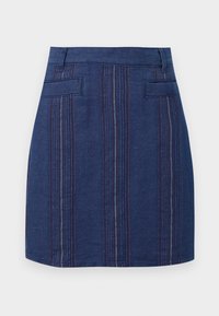 MINI SKIRT WEAVE - Krilo iz džinsa - denim